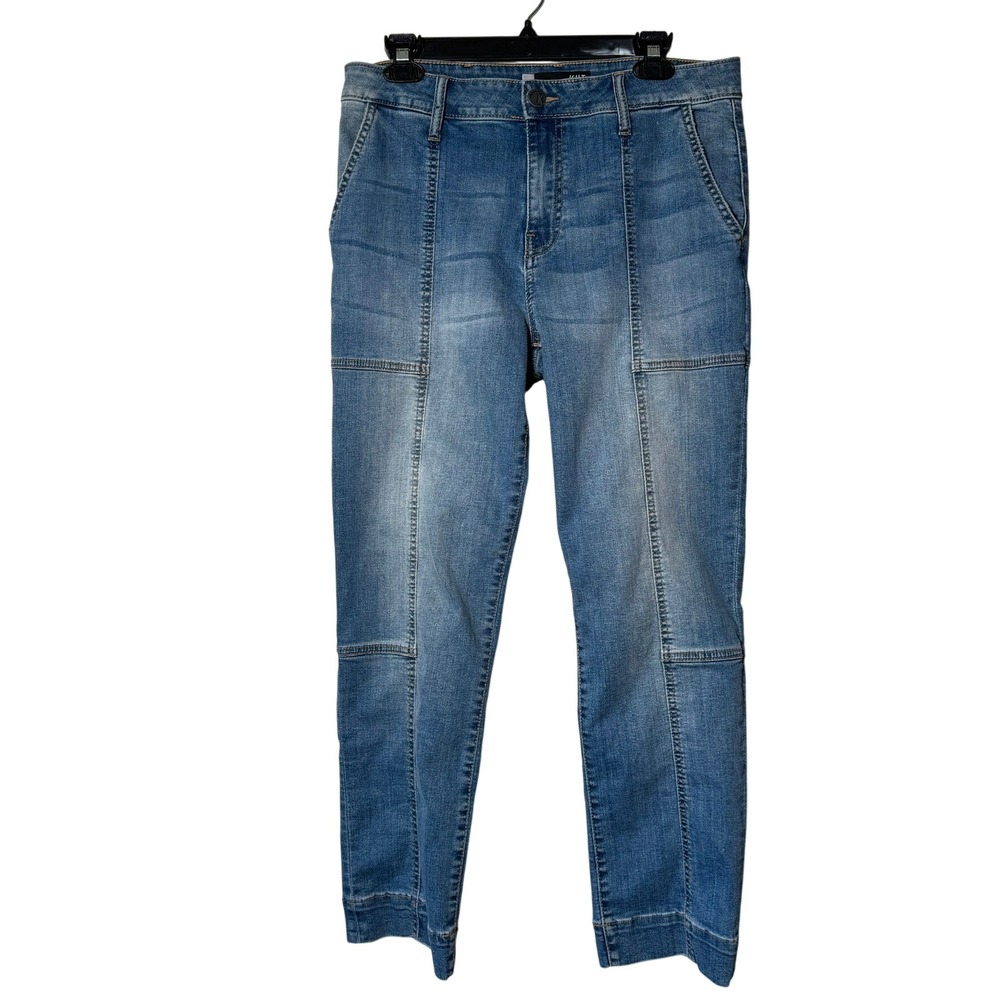KUT from the Kloth Reese Jeans Womens Size 8 High Rise Ankle Straight Leg Y2K